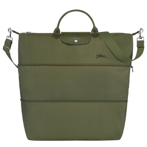 Le Pliage Green Bolsa de viaje ampliable , Lona reciclada - Bosque - Vista 1 de 6