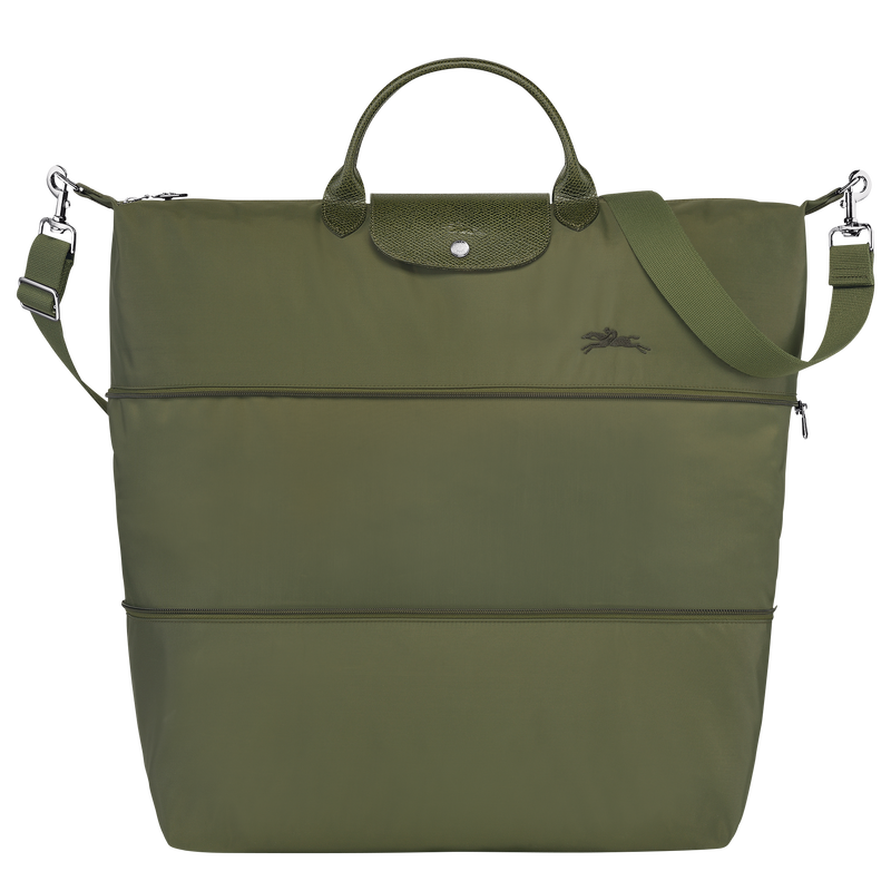 Le Pliage Green Travel bag expandable , Forest - Recycled canvas  - View 1 of  7