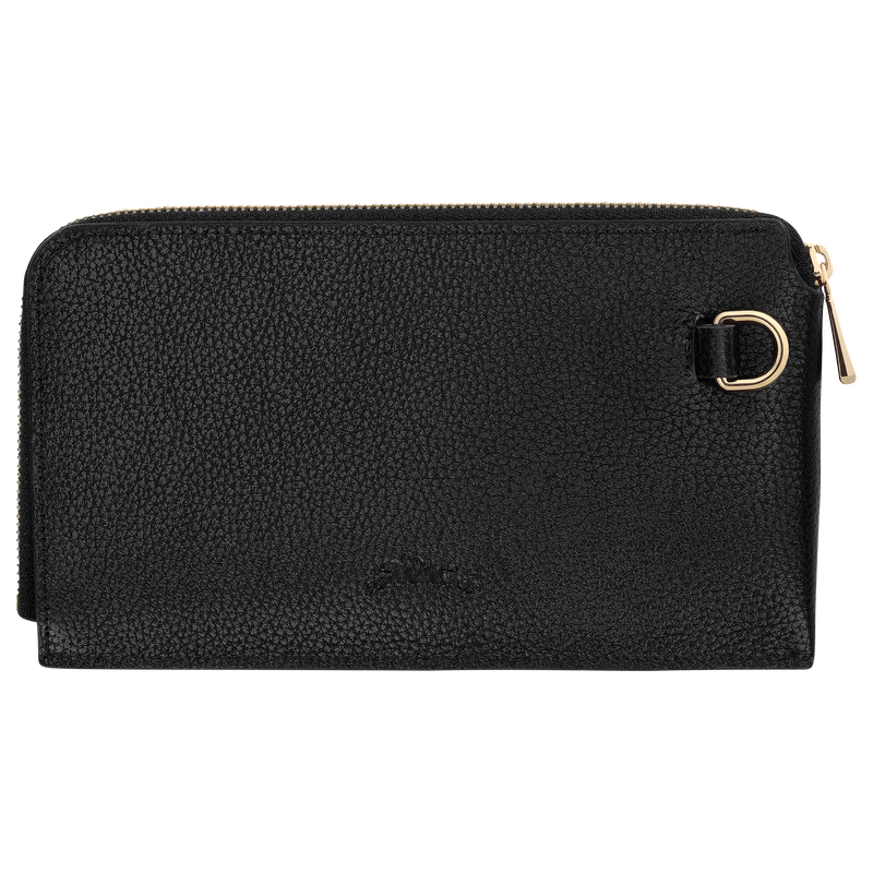 Pochette Le Foulonn&eacute; , Leder - Schwarz  - Ansicht 2 von 2
