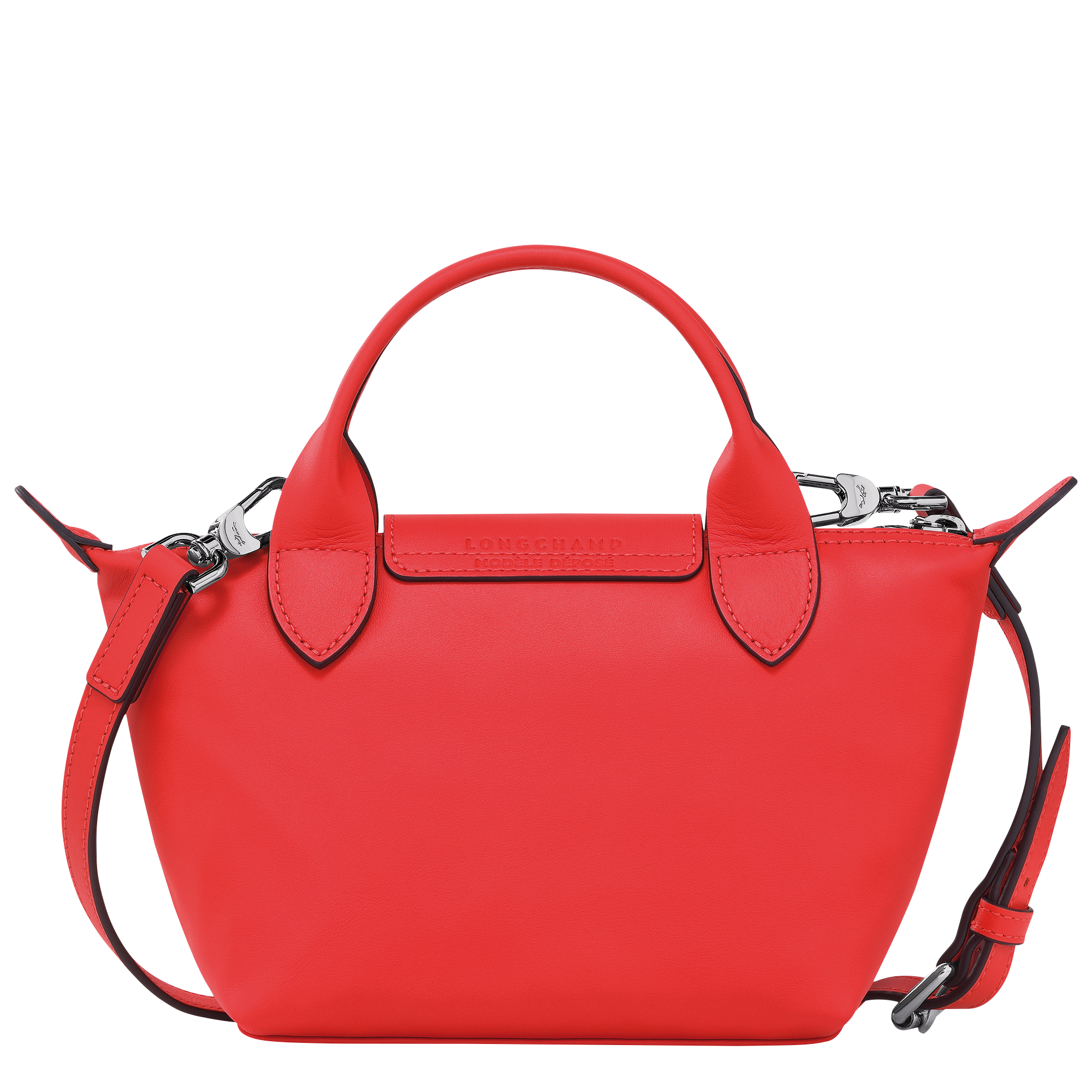 Longchamp x Robert Indiana Handbag XS, Red