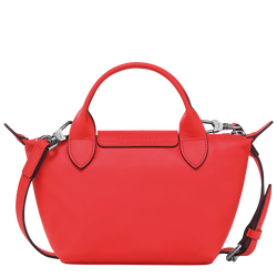 Longchamp x Robert Indiana Handbag XS, Red
