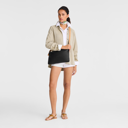 Smoothie M Crossbody bag , Black - Leather