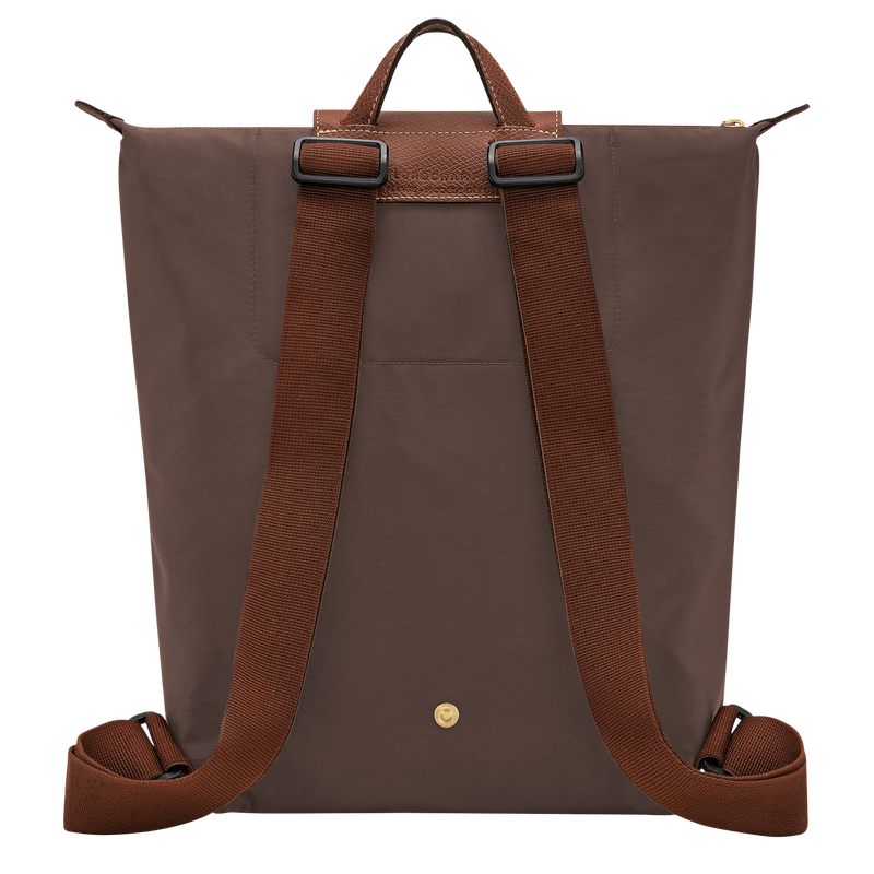 Le Pliage Original M Backpack , Mocha - Recycled canvas  - View 3 of 5