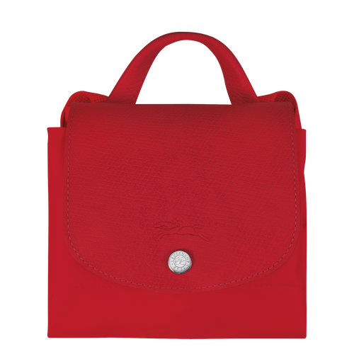 Le Pliage Green M Backpack , Tomato - Recycled canvas - View 7 of  7