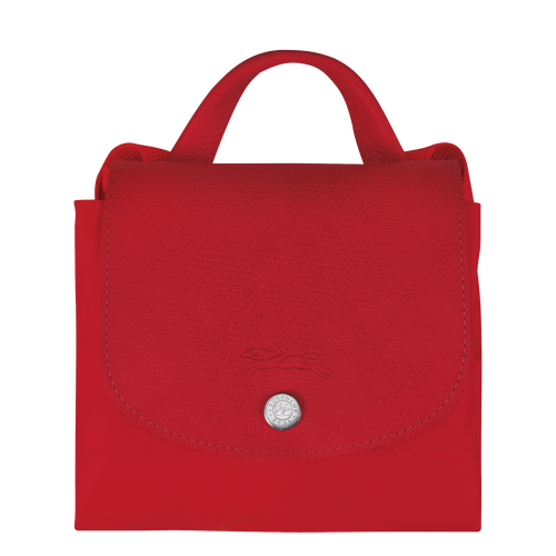 Le Pliage Green Mochila M , Lona reciclada - Tomate - Vista 7 de 7