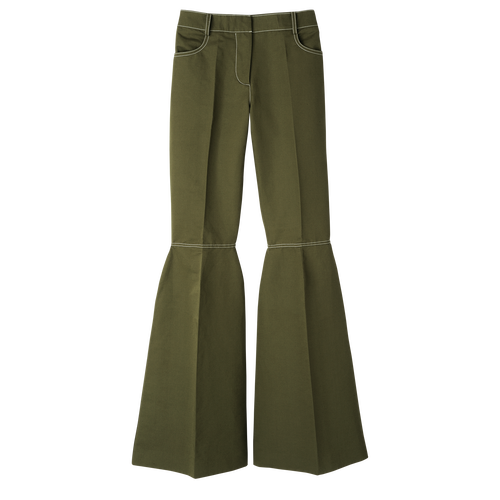 Trousers , Khaki - Gabardine - View 1 of 3