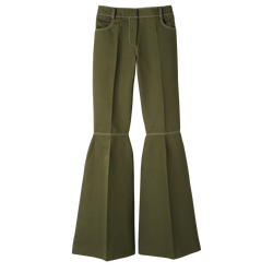 Trousers , Khaki - Gabardine