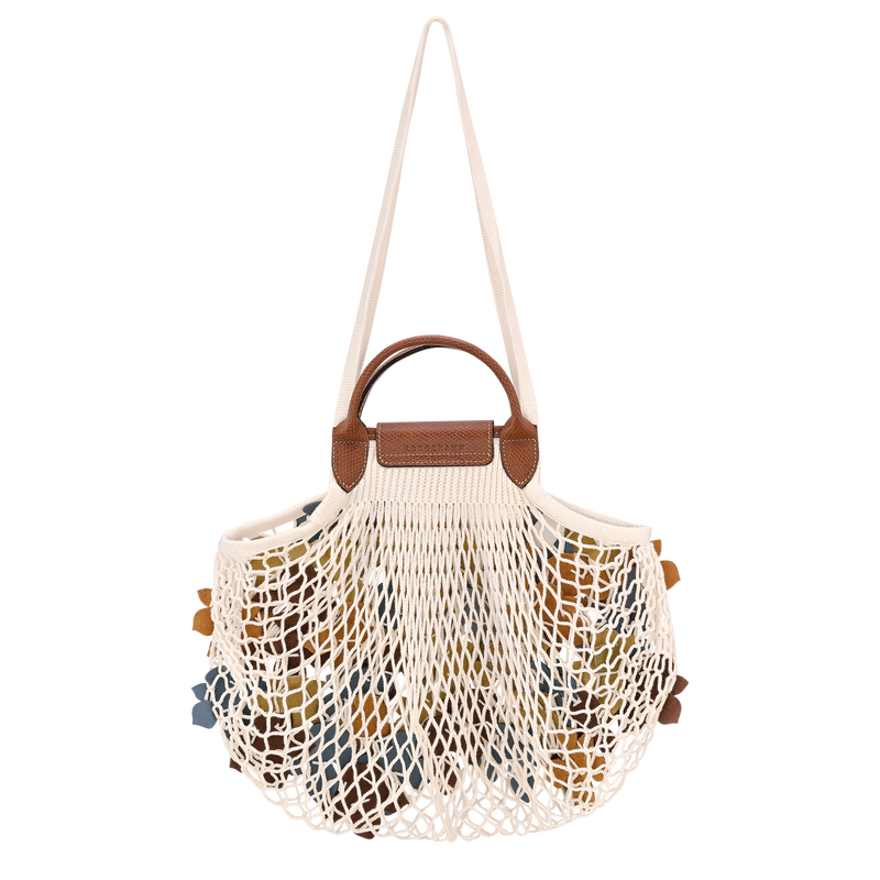 Sac filet L Le Pliage Collection , Toile - Lichen  - Vue 4 de 5