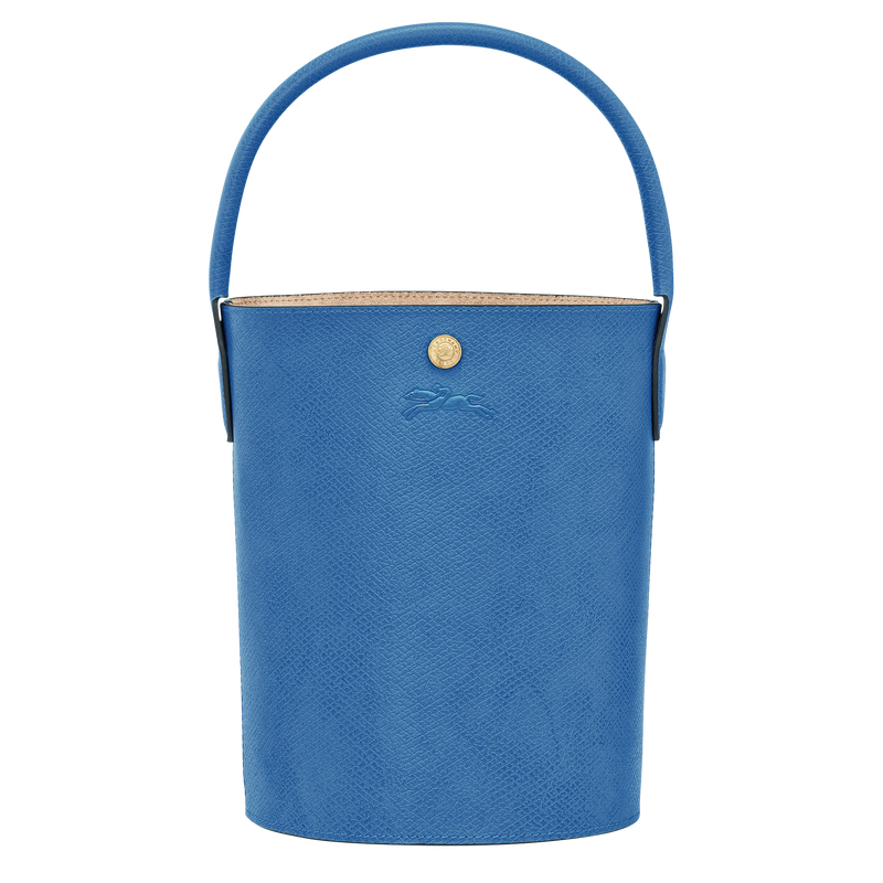 Épure S Bucket bag Cobalt - Leather (10161HYZ487)