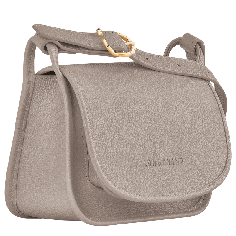Le Foulonné XS Crossbody bag , Turtledove - Leather  - View 3 of  5