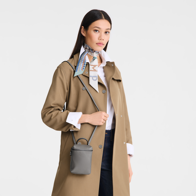 Le Pliage Xtra 斜背袋 XS , 斑鳩色 - 皮革