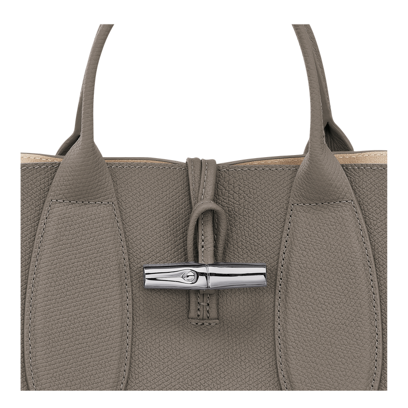 Le Roseau M Handbag , Turtledove - Leather  - View 6 of  6