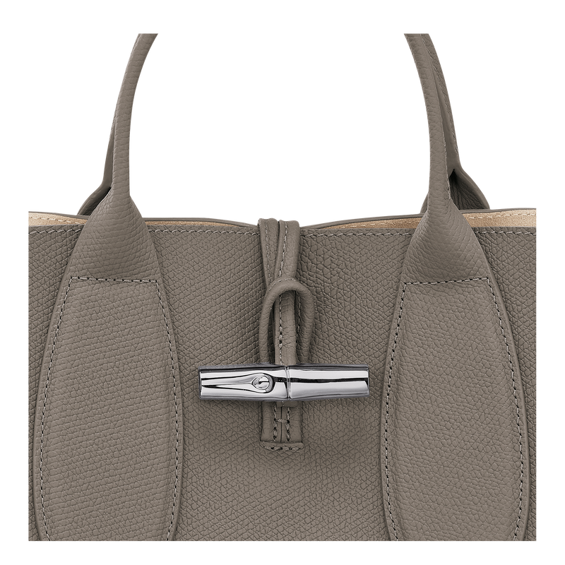 Roseau M Handbag , Turtledove - Leather  - View 6 of  6
