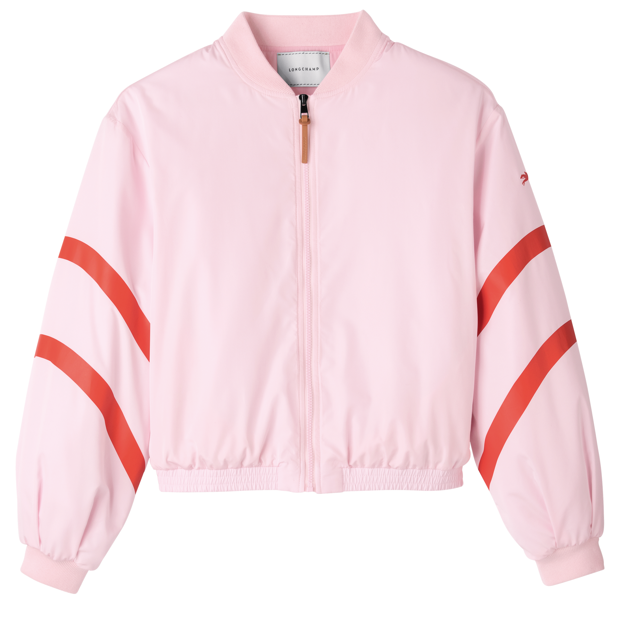 ジャケット ピンク - マットサテン | ロンシャン JP ジャケット ピンク - マットサテン | ロンシャン JP