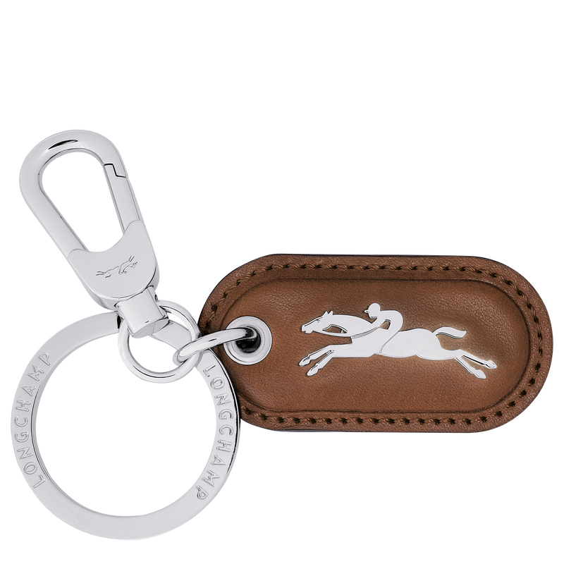 Le Roseau Key ring , Cognac - Leather  - View 1 of 1