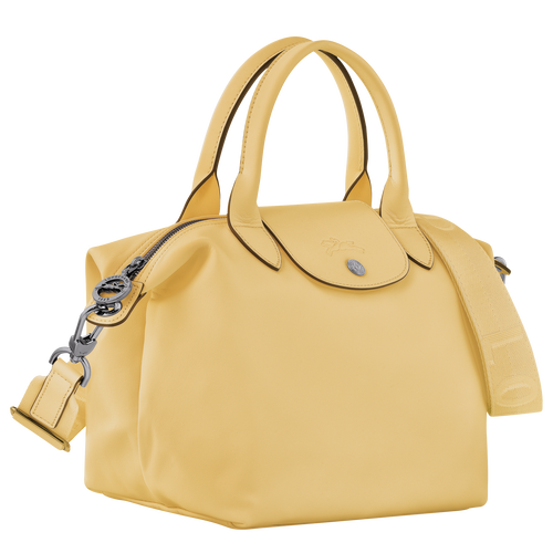 Le Pliage Xtra S Handbag , Wheat - Leather - View 2 of  4