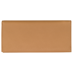 Le Roseau Long continental wallet , Walnut - Leather