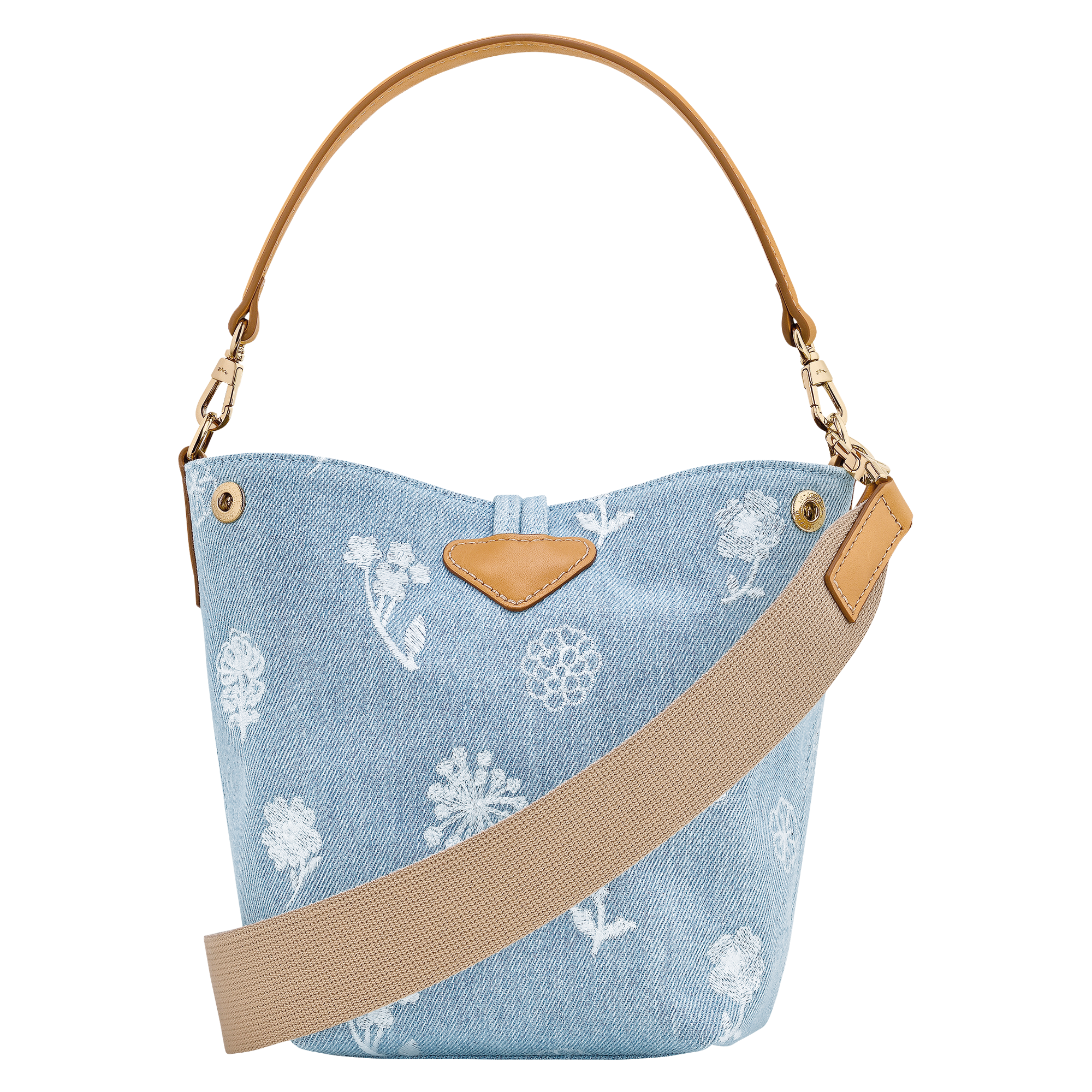 Bolso saco XS, Azul Claro - Vista 4 de
6 - ampliar el zoom Le Roseau Bolso saco XS, Azul Claro