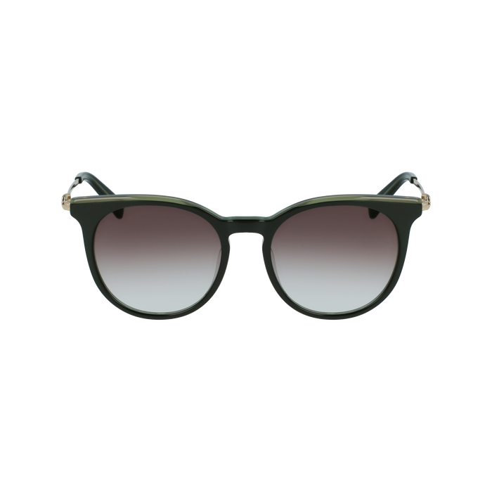 Spring/Summer Collection 2022 Sunglasses, Metallic Green