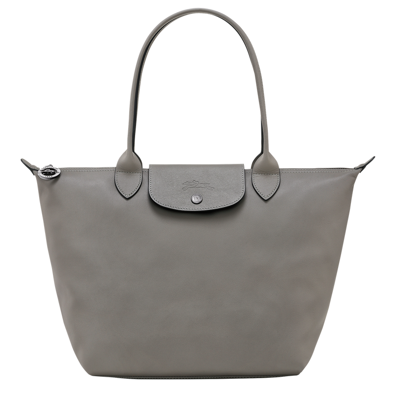 Le Pliage Xtra M Tote bag , Turtledove - Leather  - View 1 of 6