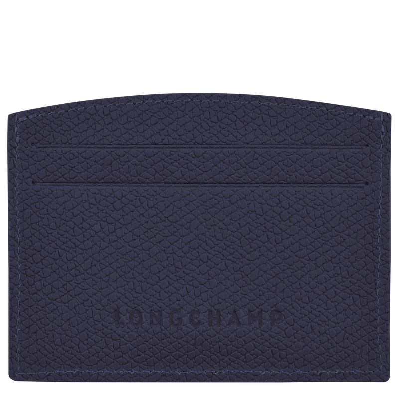Le Roseau Card holder , Bilberry - Leather  - View 2 of  2