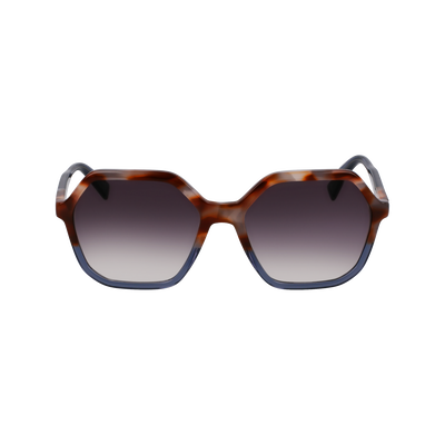 Sunglasses , Havana Brown Grey/Azure - Acetate