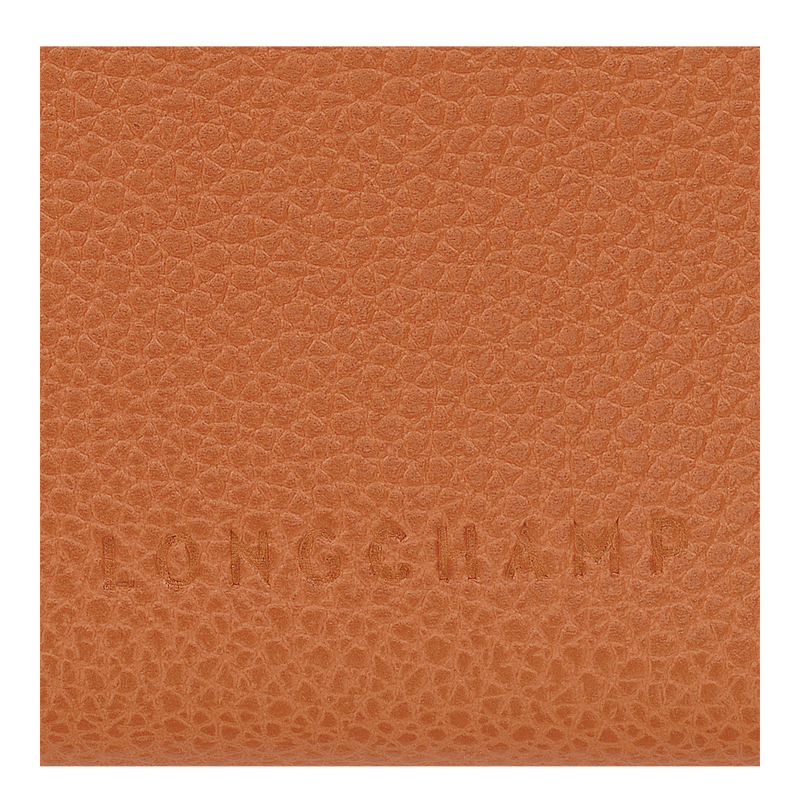 Kompakte dreifach-Geldb&ouml;rse Le Foulonn&eacute; , Leder - Bernstein  - Ansicht 4 von 4