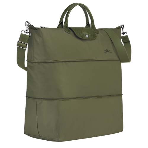 Le Pliage Green Travel bag expandable , Forest - Recycled canvas - View 3 of 7