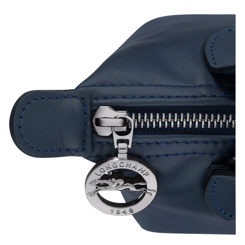 Longchamp Le Pliage Neo Small Nylon Short Handle Tote in Blue