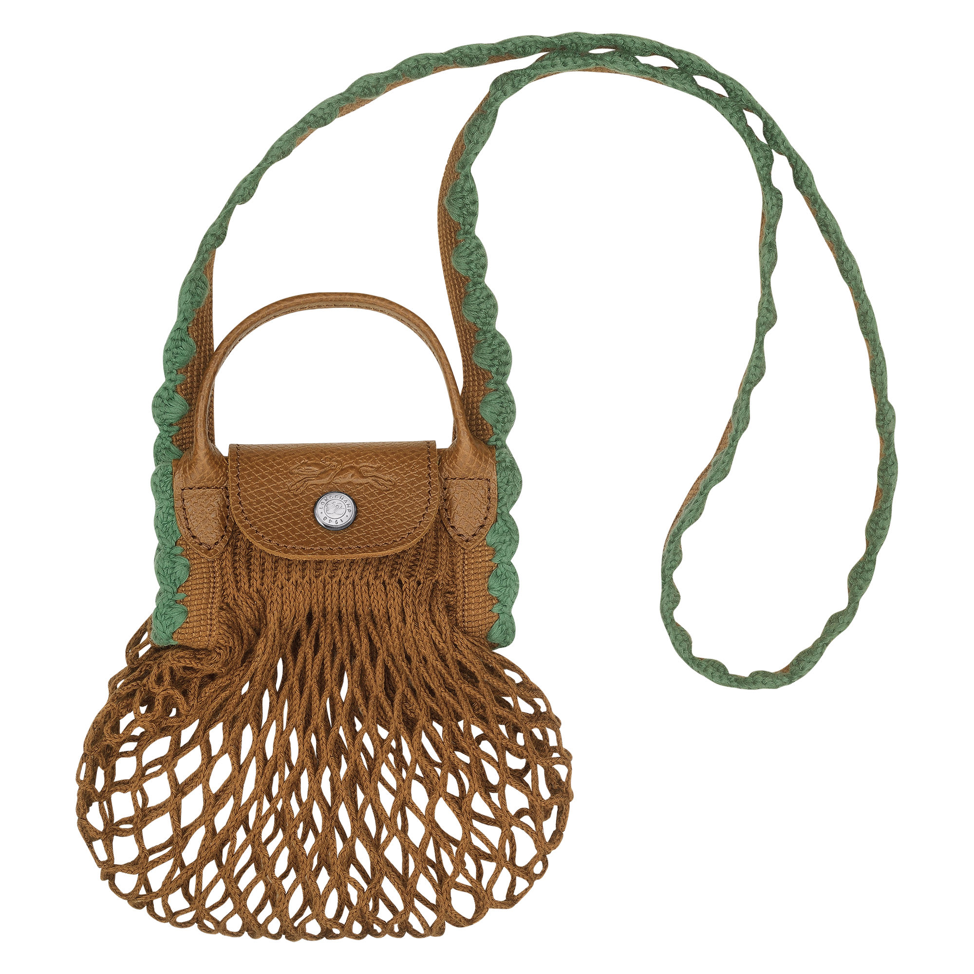Mesh bag XS, Tobacco - View 1 of
3 - zoom in Le Pliage Collection Mesh bag XS, Tobacco