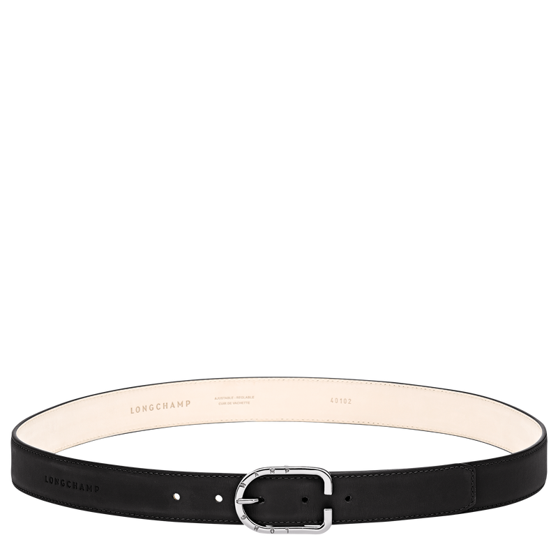 レディースベルト , ブラック - レザー  - ビュー 1: 3