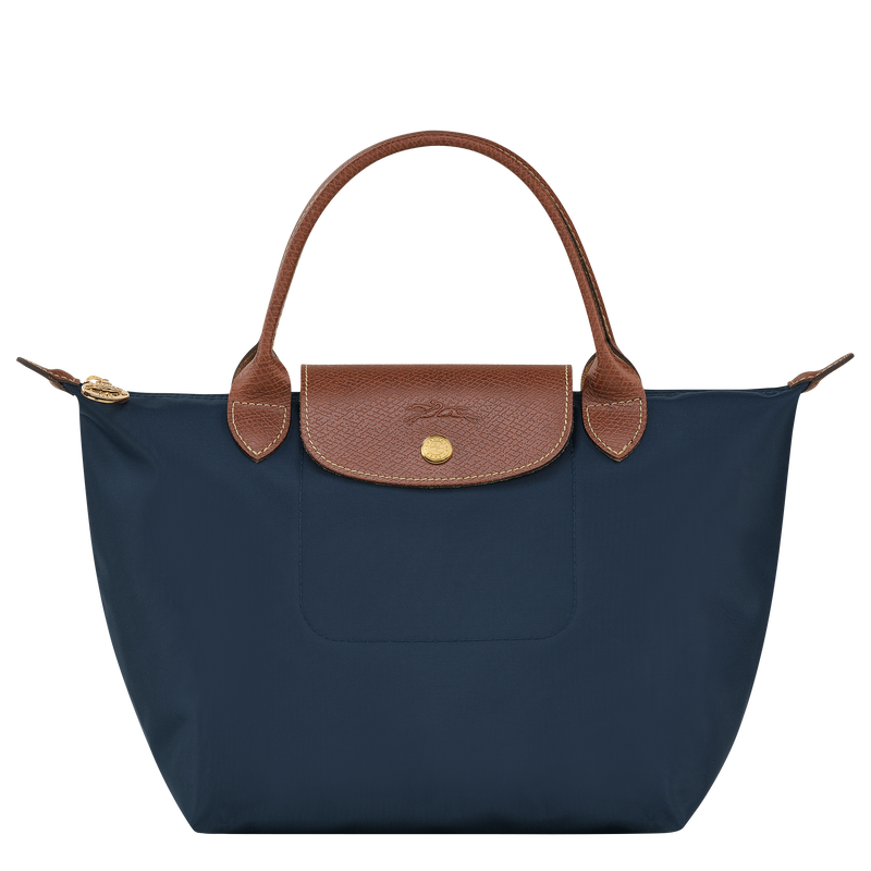 Le Pliage Original S Handbag , Navy - Recycled canvas  - View 1 of  6