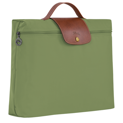 Le Pliage Original S Briefcase , Lichen - Recycled canvas - View 2 of 5