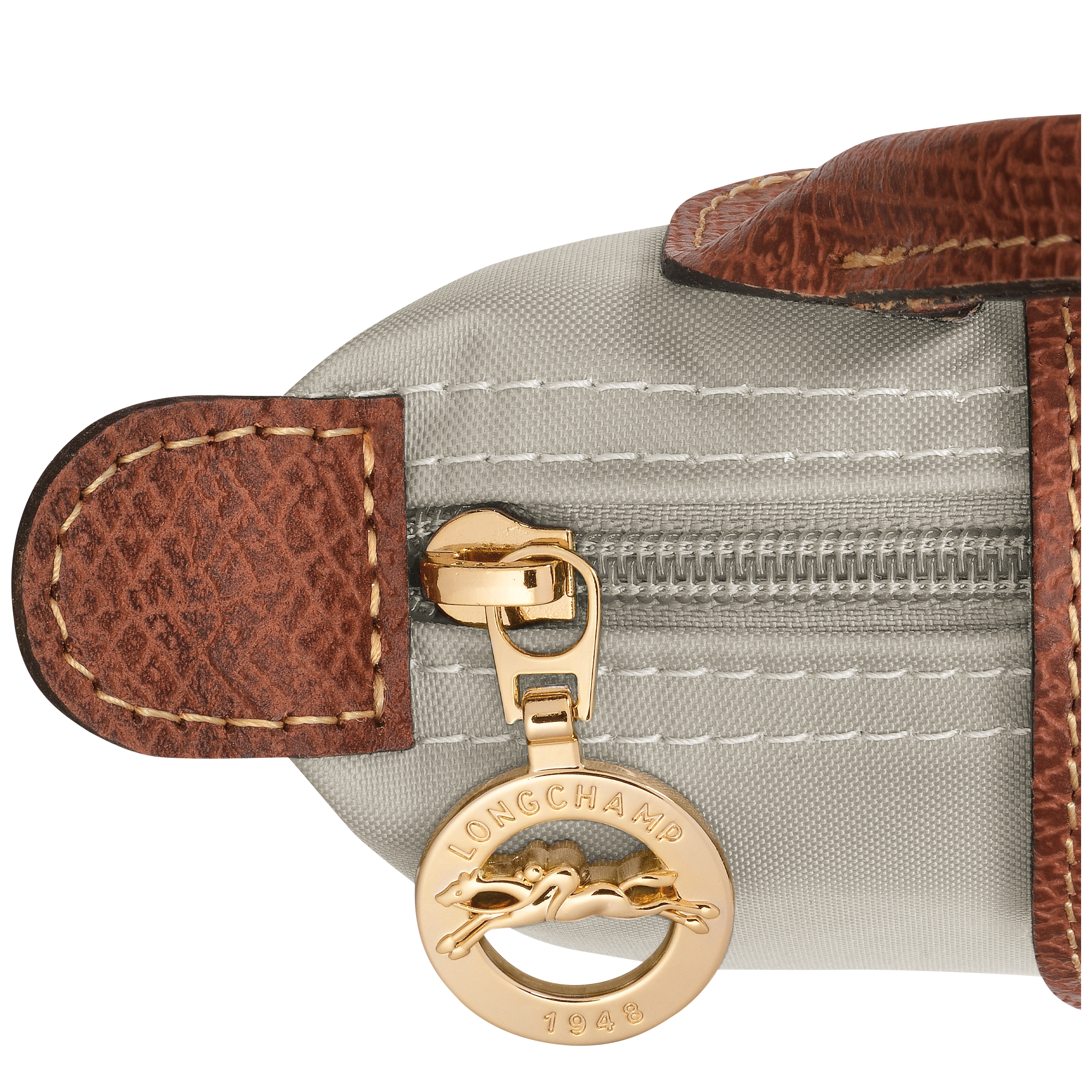 Le Pliage Original Pochette con manico,  Grigio Verde