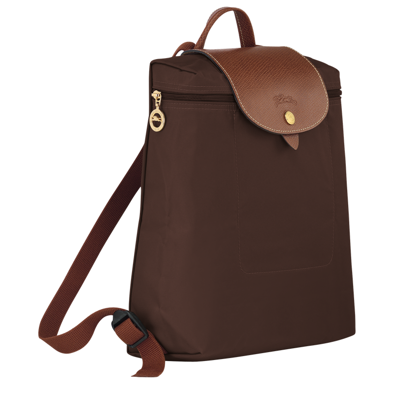 Le Pliage Original M Backpack , Ebony - Recycled canvas  - View 3 of 5