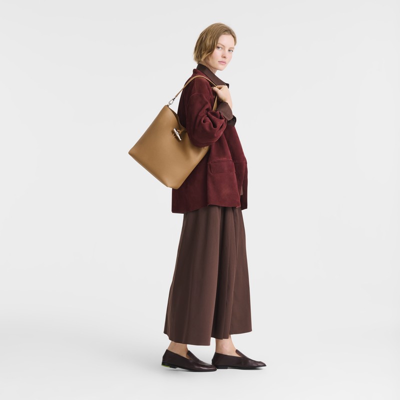 Borsa hobo M Le Roseau , Pelle - Noce  - View 2 of  6