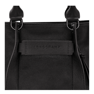 Longchamp 3D Tas met handgreep aan de bovenkant S, Zwart