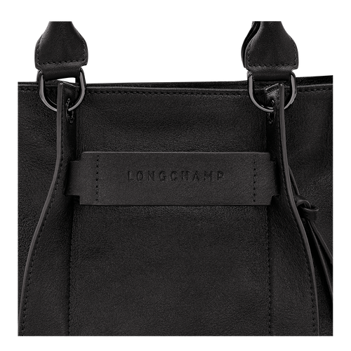 Longchamp 3D S Handbag , Black - Leather - View 6 of 6