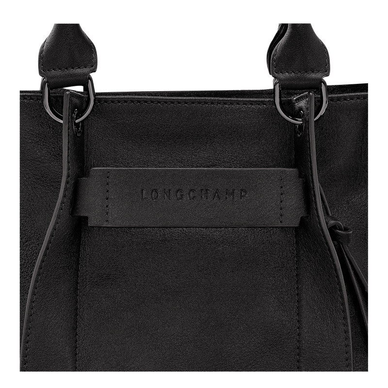 Longchamp 3D S Handbag , Black - Leather  - View 6 of  6