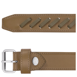 Utility Ladies' belt , Olive - Leather