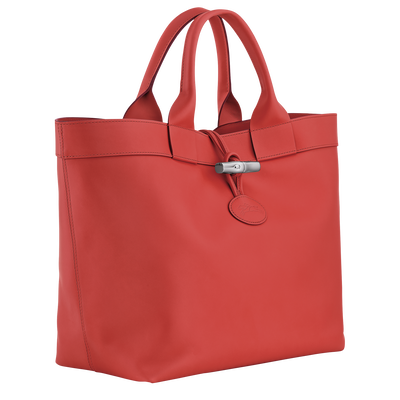 Le Roseau Shopper L, Rot/Navy