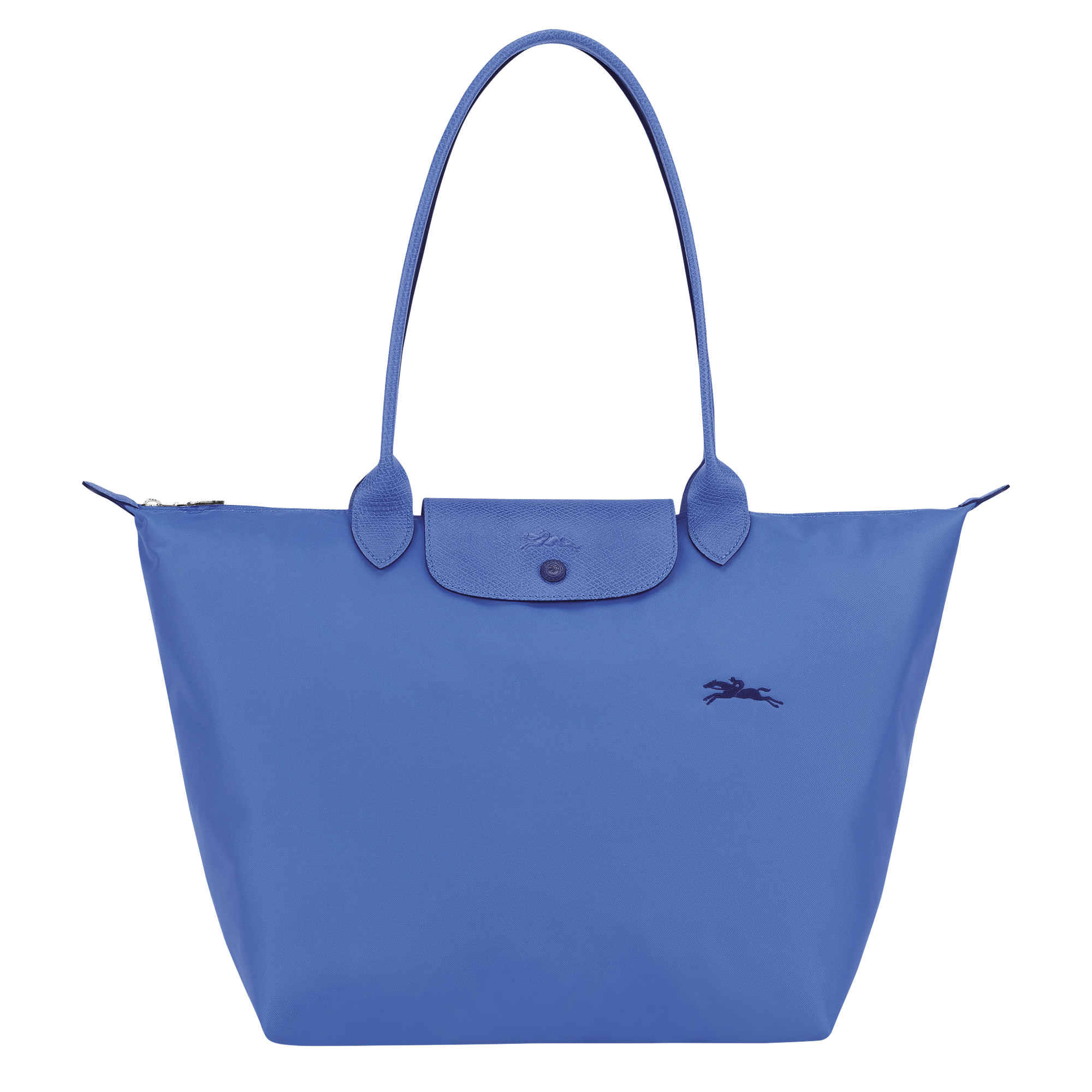 longchamp blue tote bag