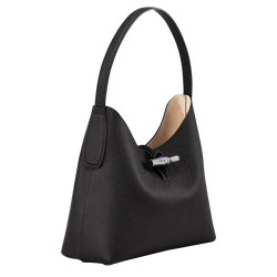 Roseau Hobo bag M, Black