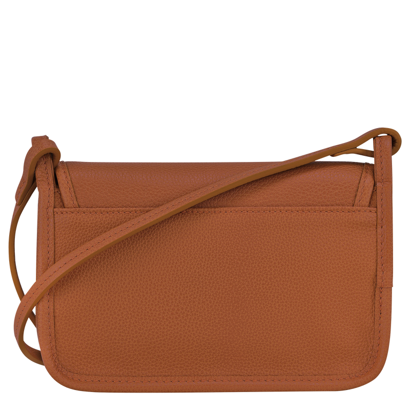 Le Foulonné XS Clutch , Caramel - Leather  - View 4 of  6