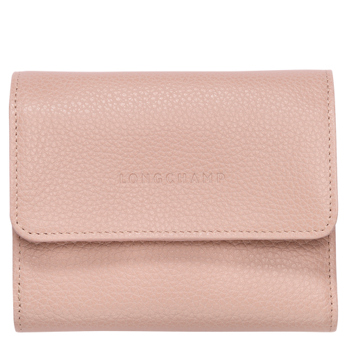 Compact wallet Le Foulonné Powder (30000021507) | Longchamp US Compact wallet Le Foulonné Powder (30000021507) | Longchamp US
