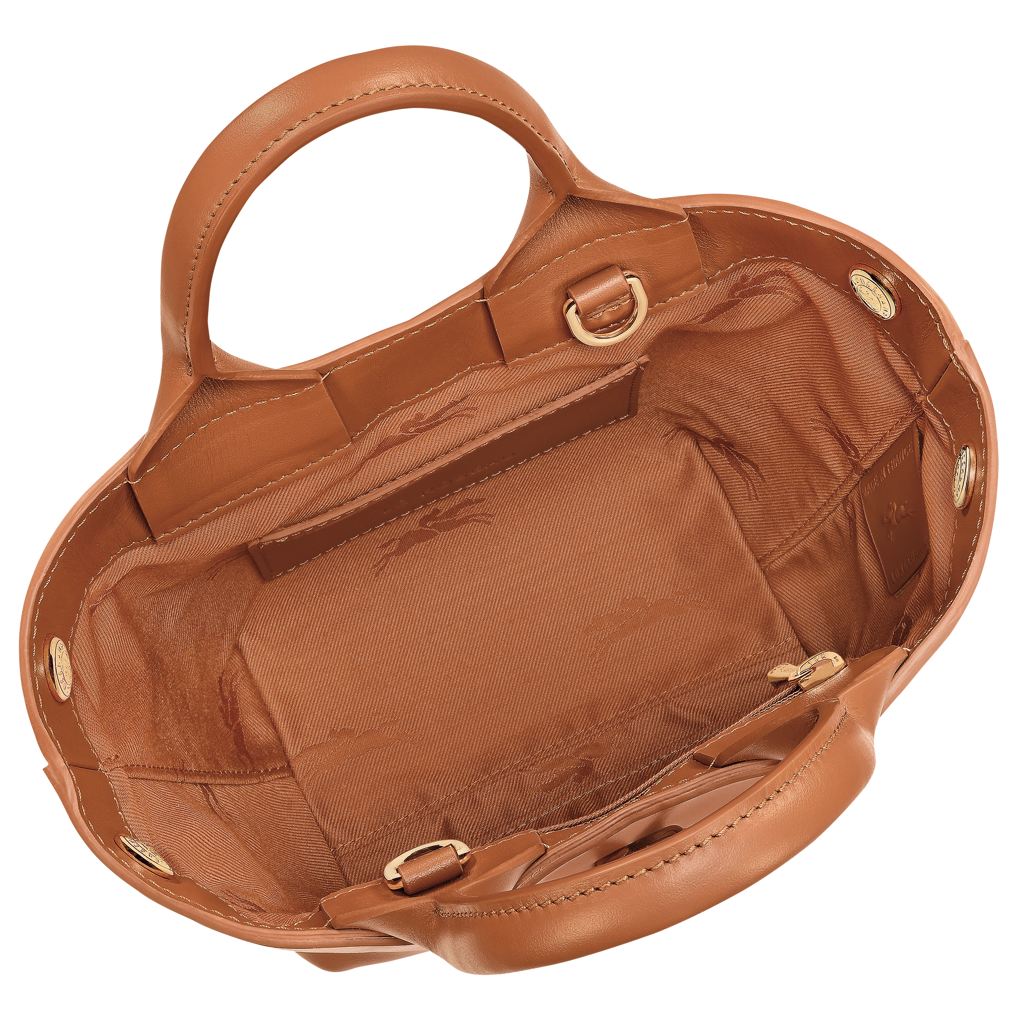 Le Roseau Tas met handgreep aan de bovenkant XS, Cashew