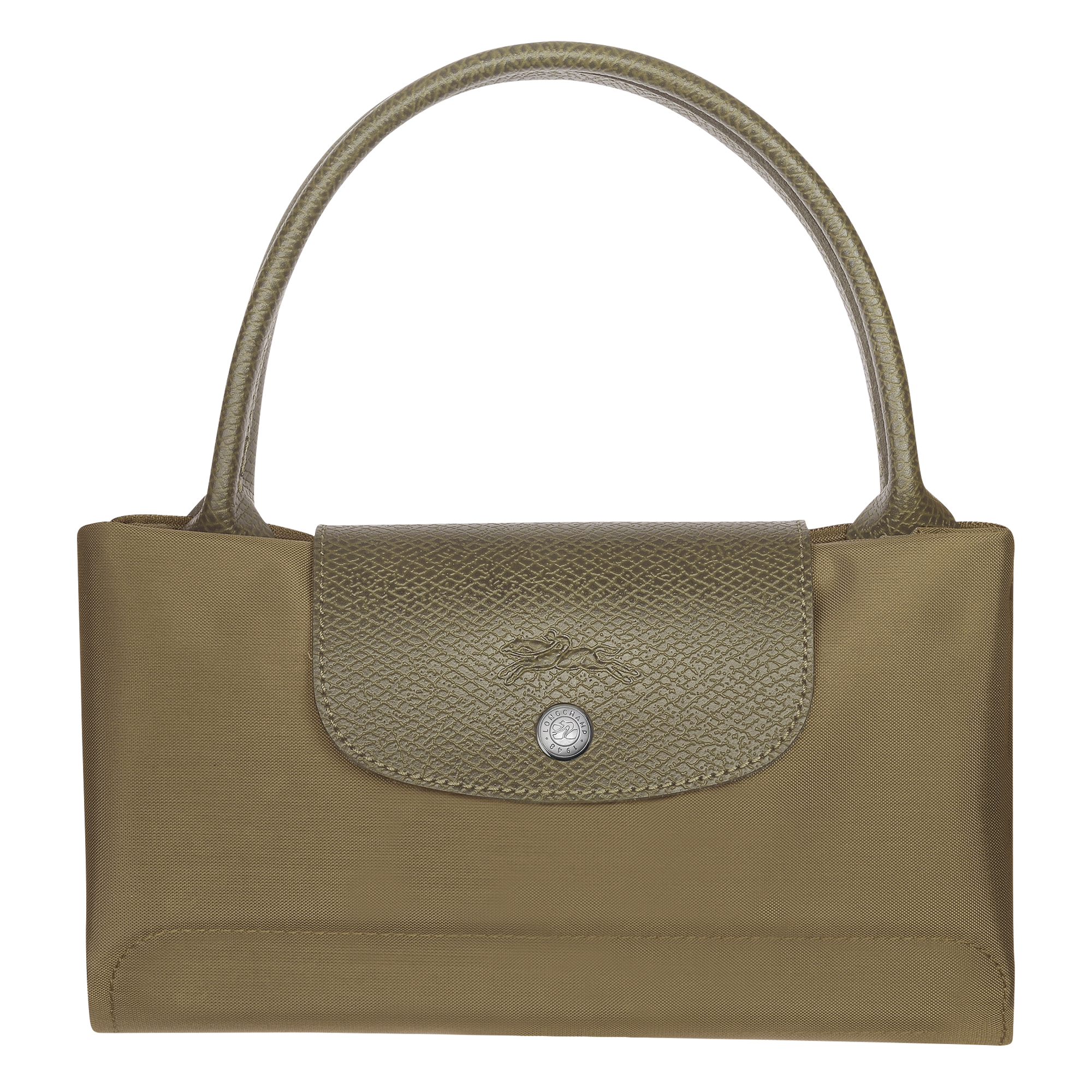 Handbag M, Artichoke - View 7 of
7 - zoom in Le Pliage Green Handbag M, Artichoke
