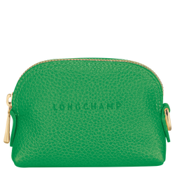 Le Foulonné Coin purse , Lawn - Leather