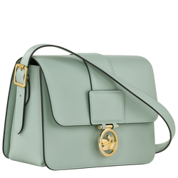 Box-Trot Crossbody bag M, Green-gray