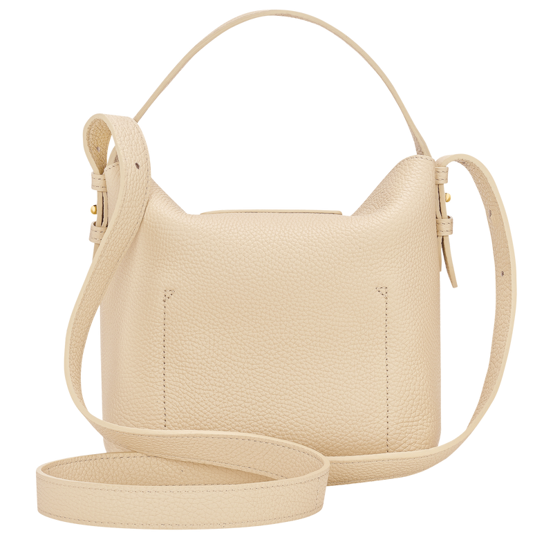 Beuteltasche S Le Cadence , Leder - Vanille  - Ansicht 4 von 6